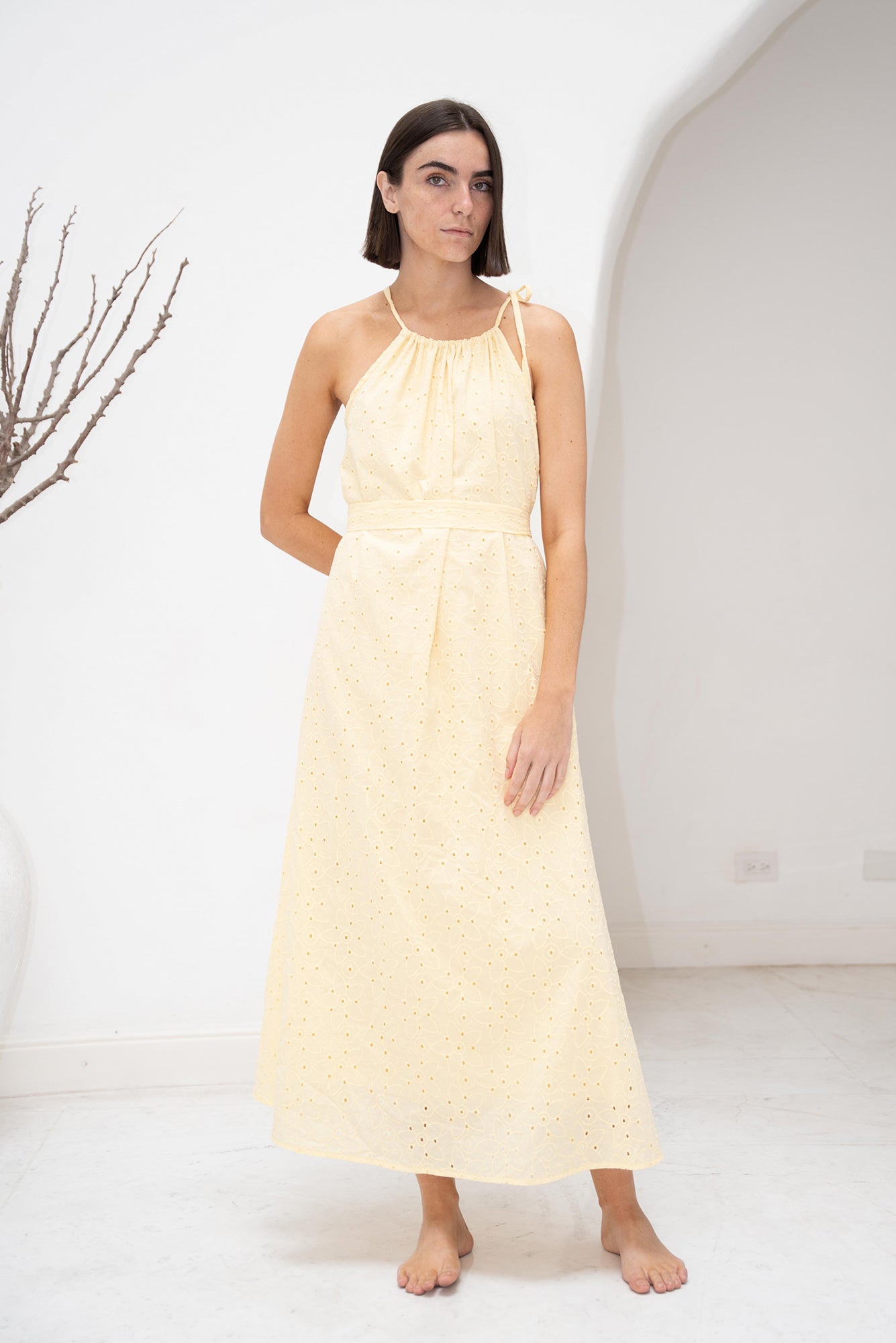 Brioche Dress - Butter