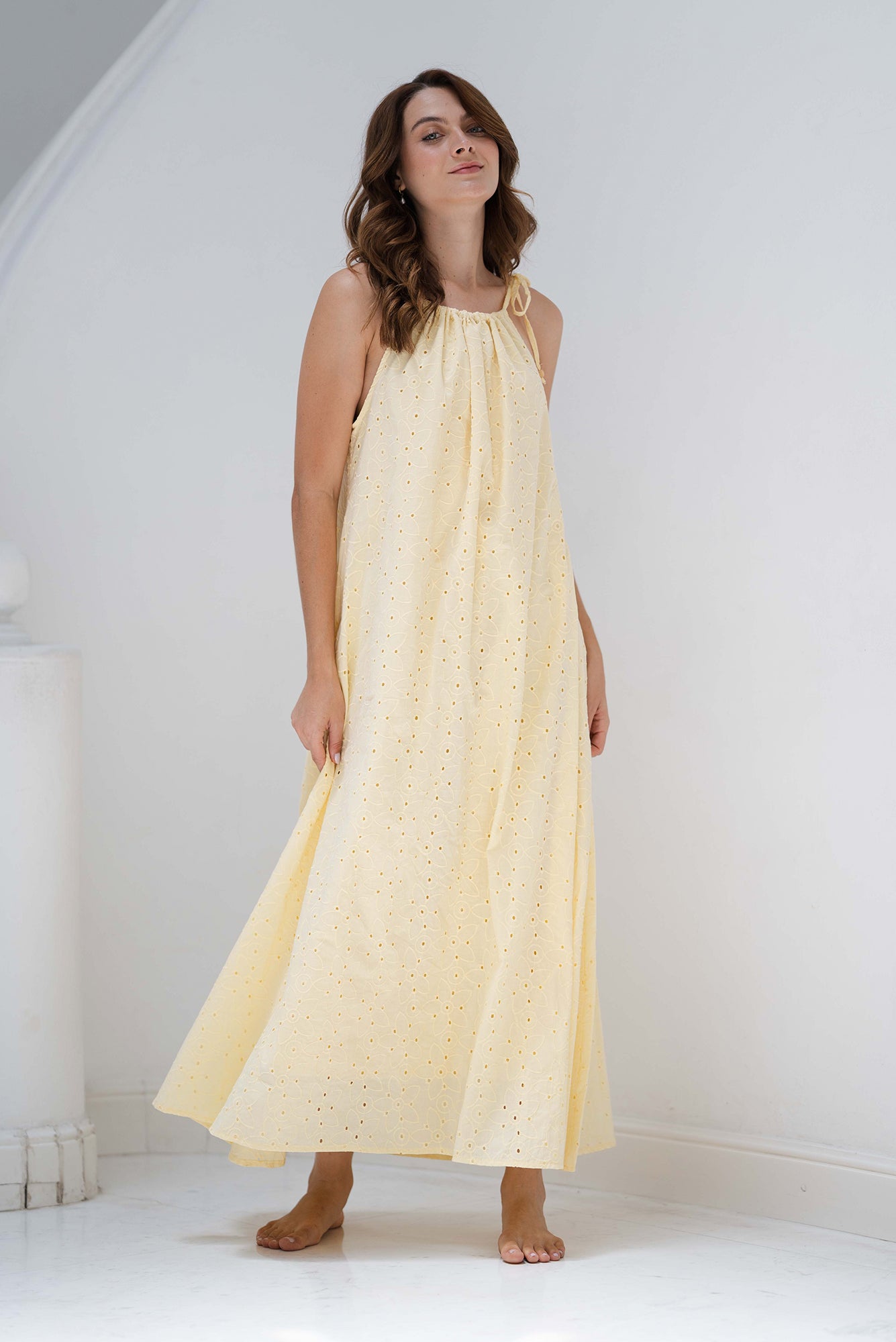 Brioche Dress - Butter