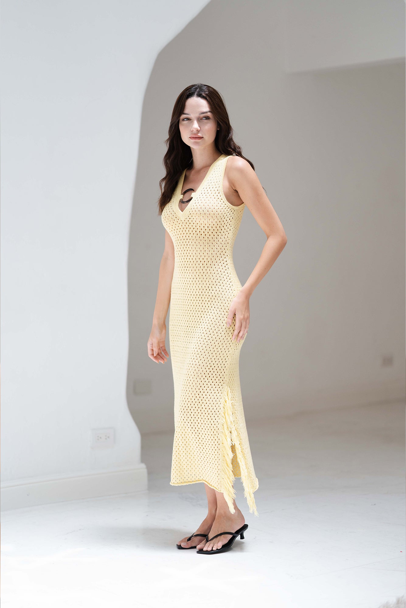 Mango Dress - Butter