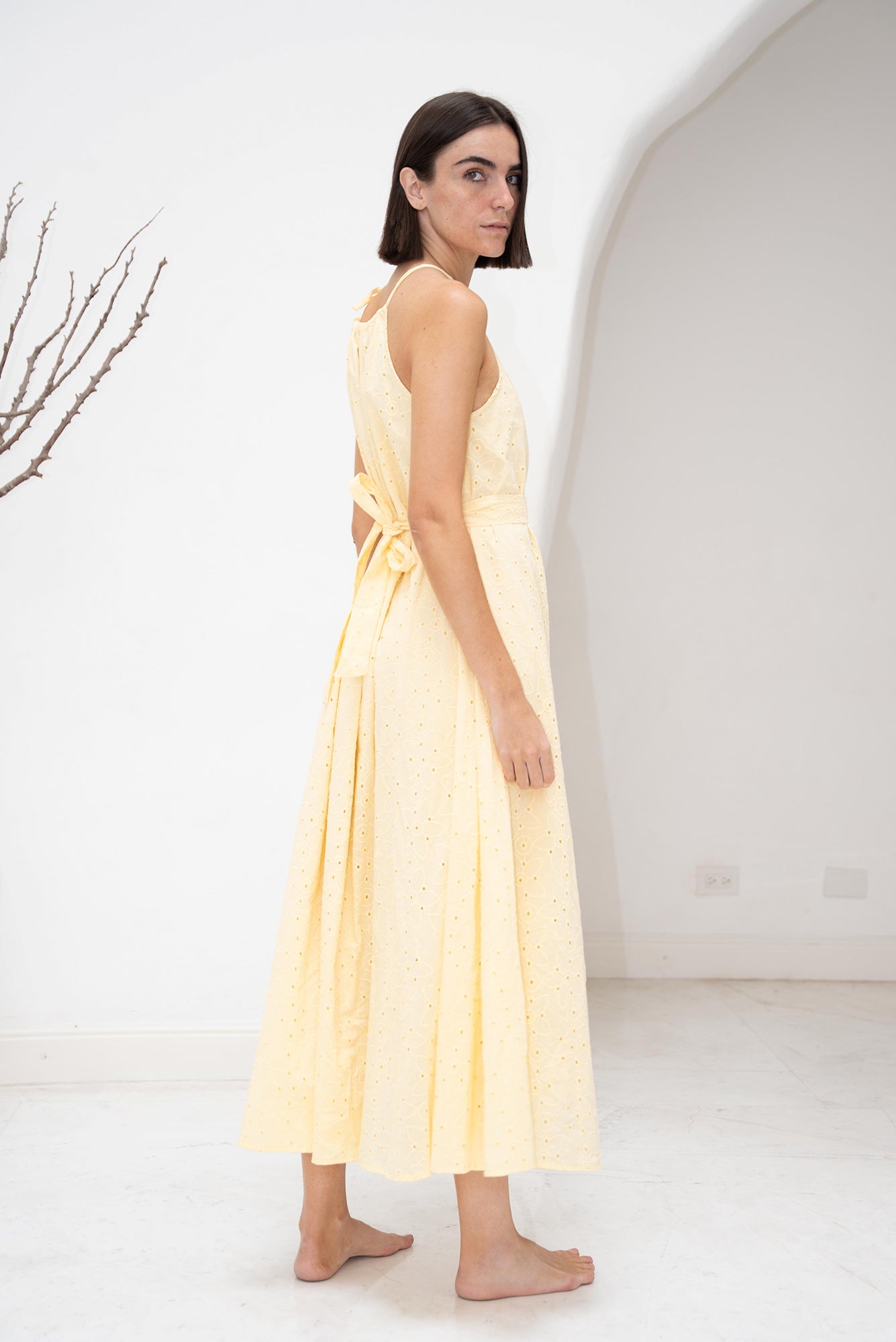 Brioche Dress - Butter