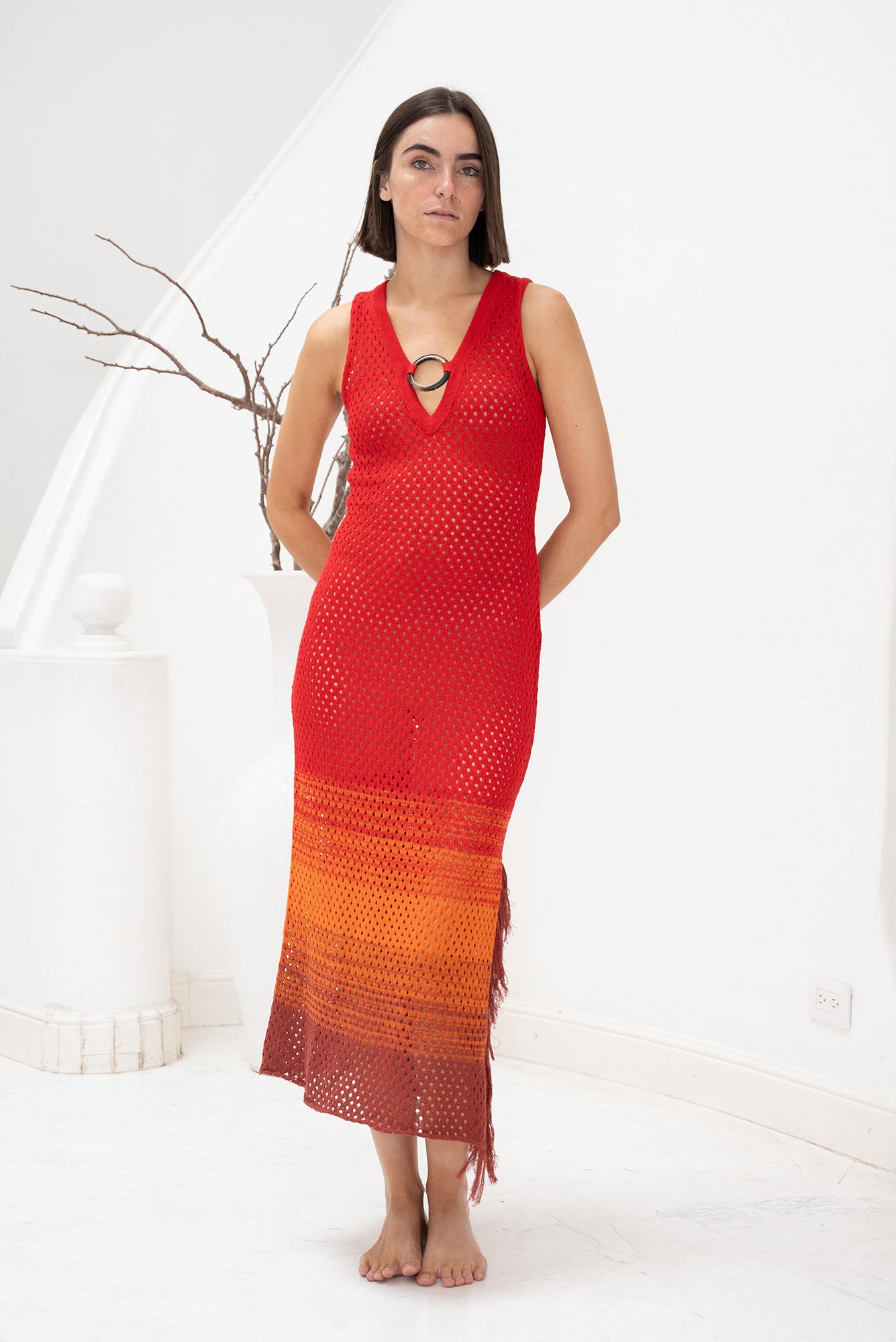 Mango Dress - Sunset