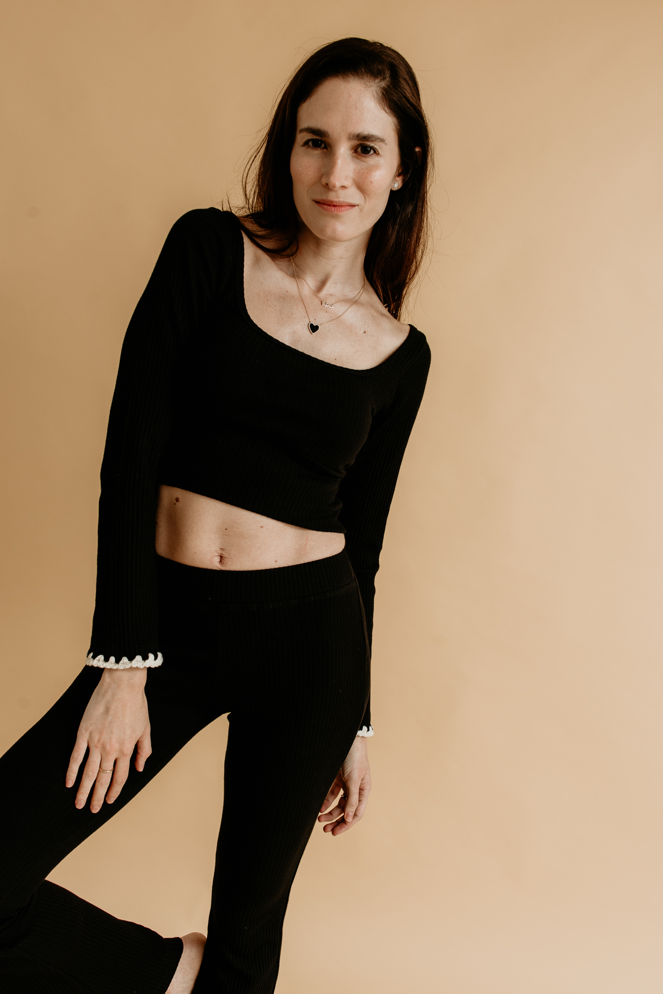 Top Amapola - Negro