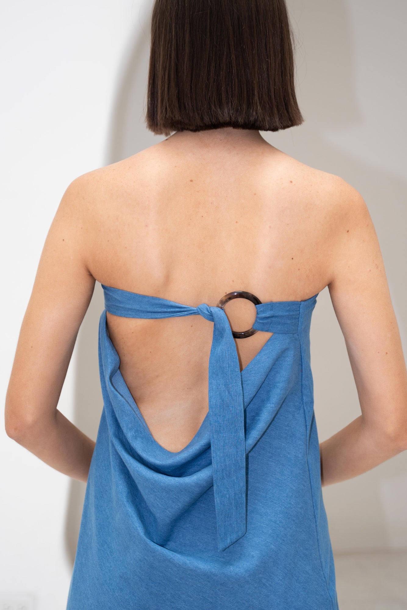 Chai Latte Dress - Denim