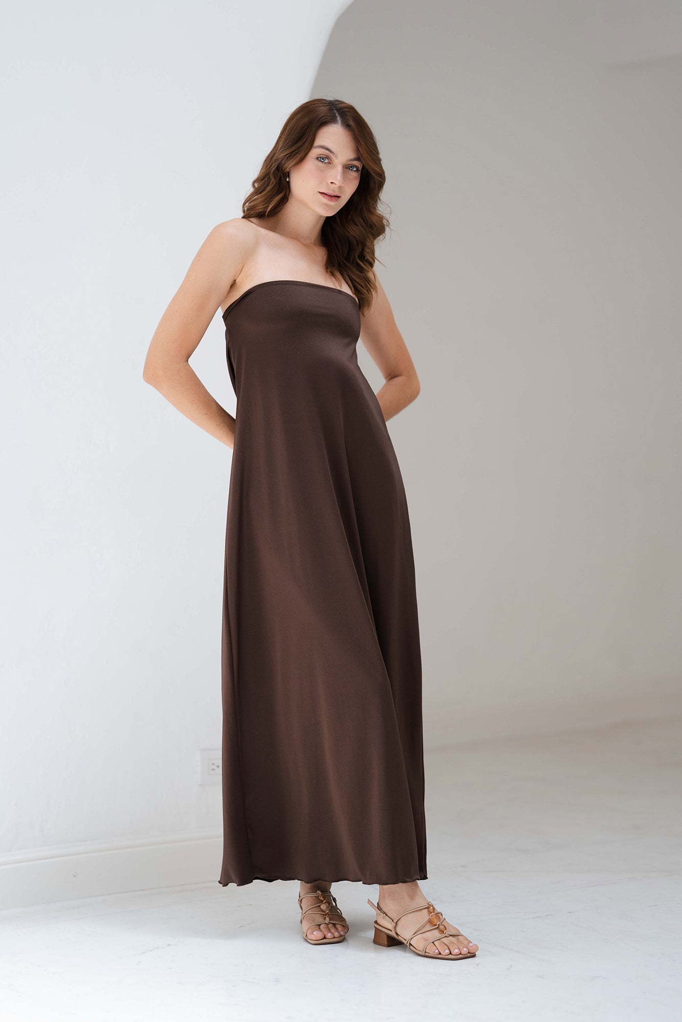 Chai Latte Dress - Hazelnut