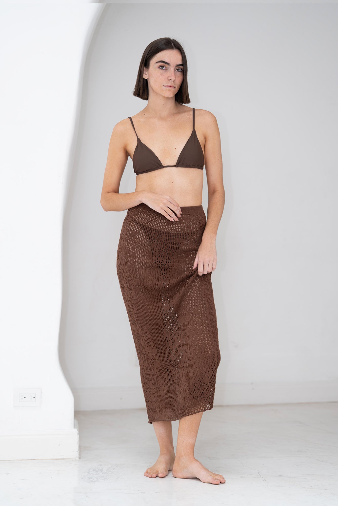 Cayena Skirt - Hazelnut