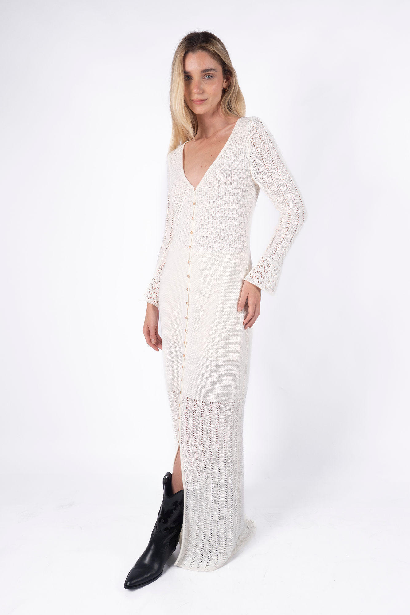 Noctis Dress - Cream