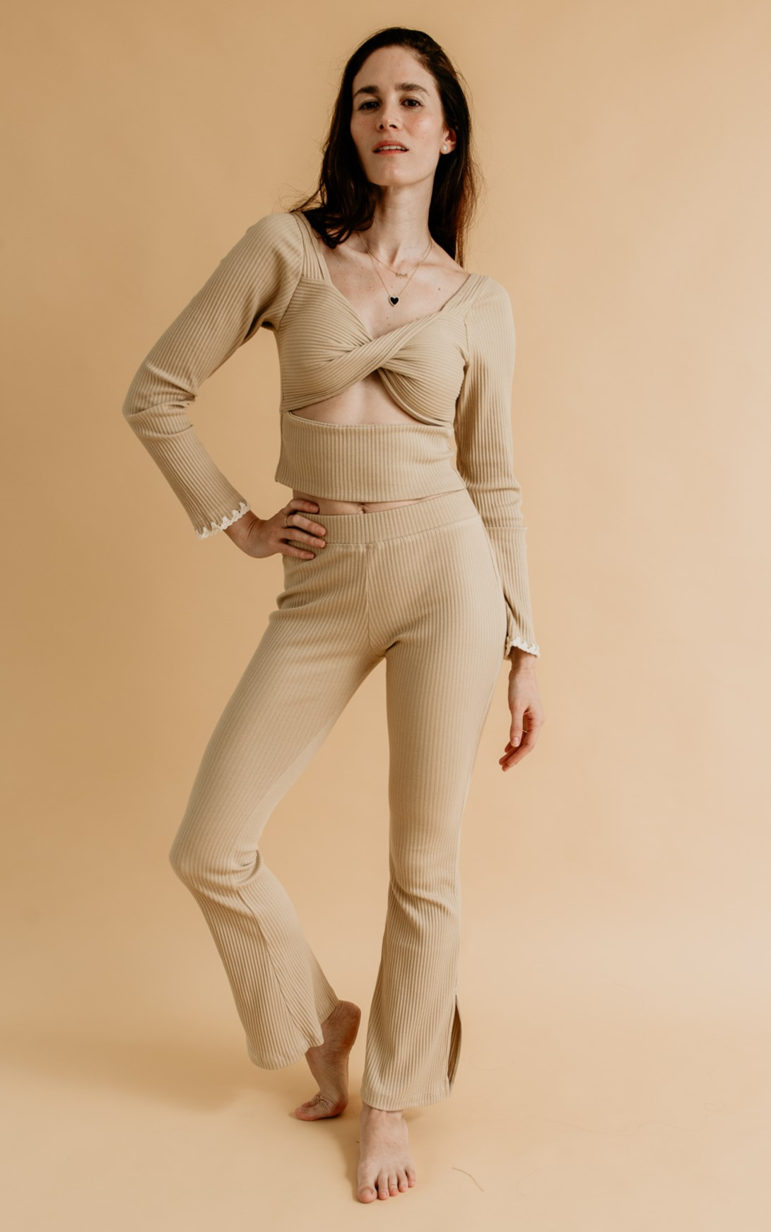 Pantalón Amapola - Beige